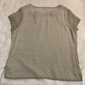 Cato’s polka dot blouse